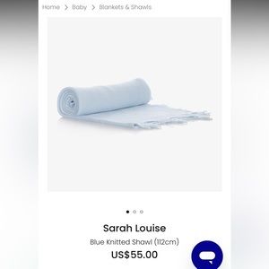 Sarah Louise baby blankets